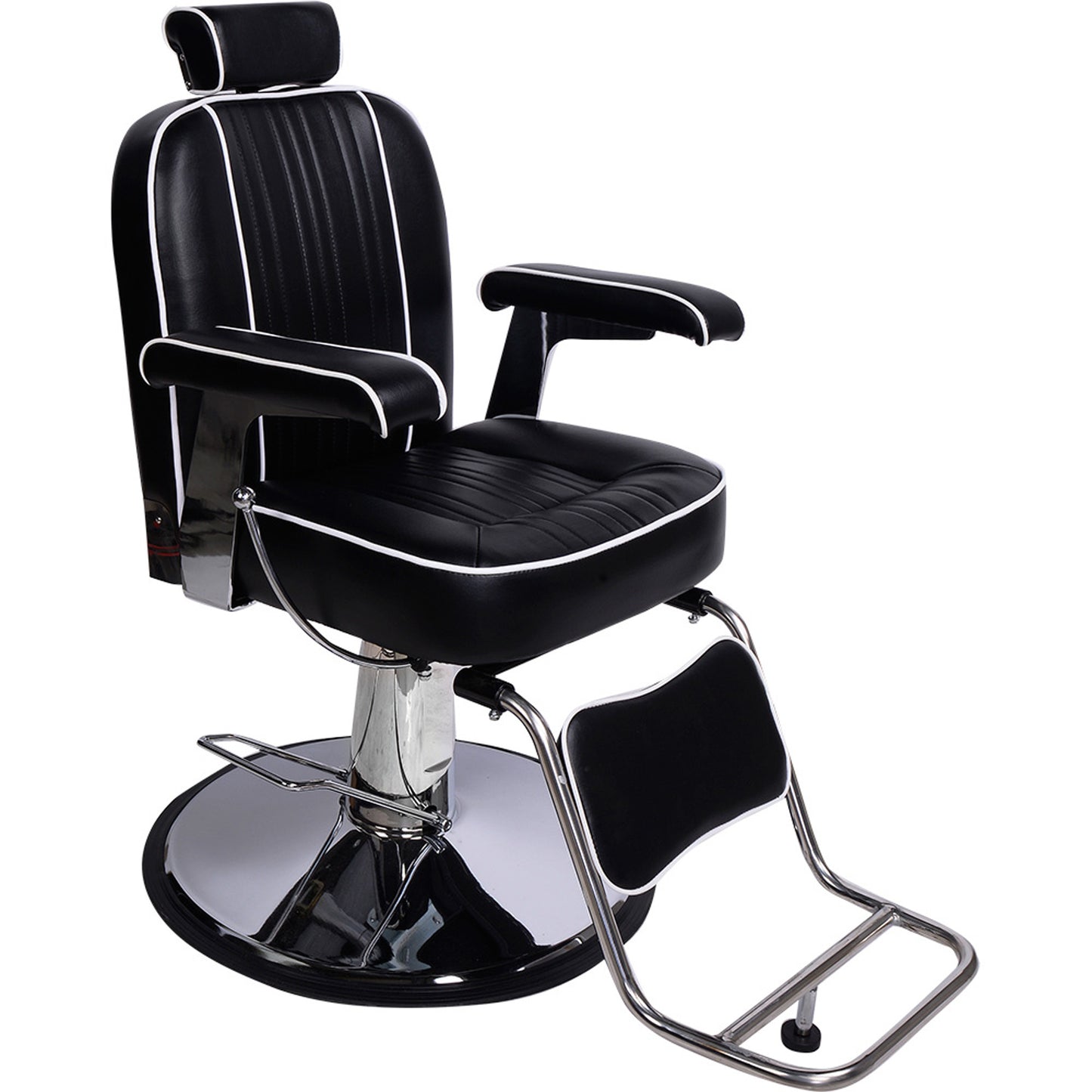 Barber Herrenstuhl Friseurstuhl schwarz 205028