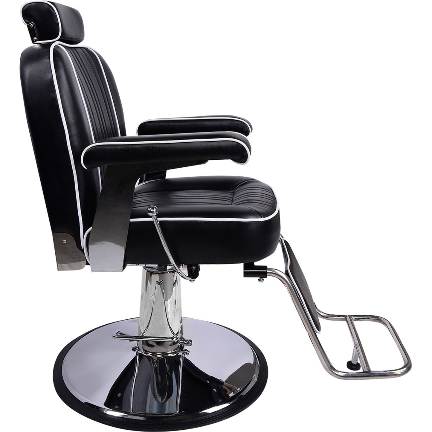 Barber Herrenstuhl Friseurstuhl schwarz 205028