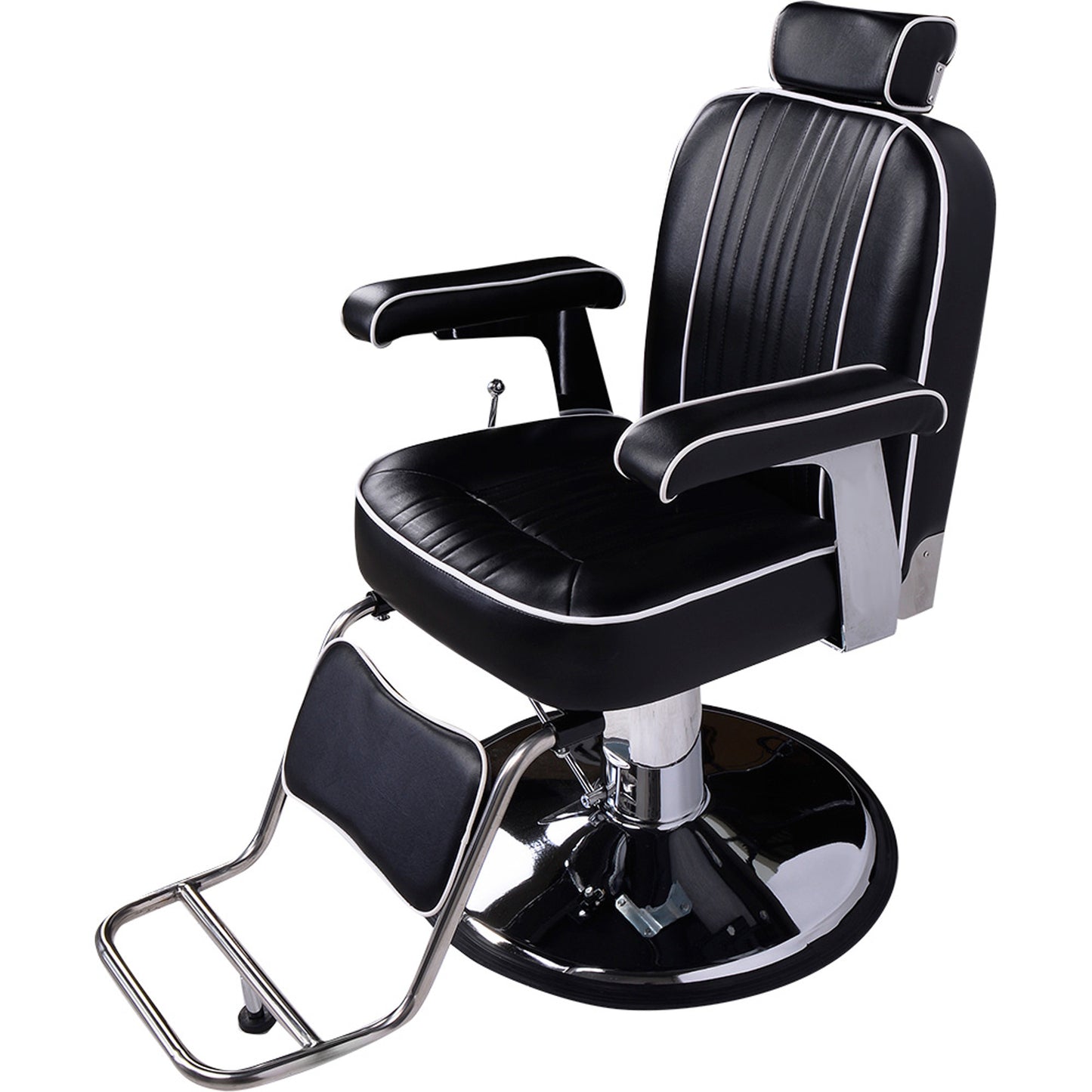 Barber Herrenstuhl Friseurstuhl schwarz 205028