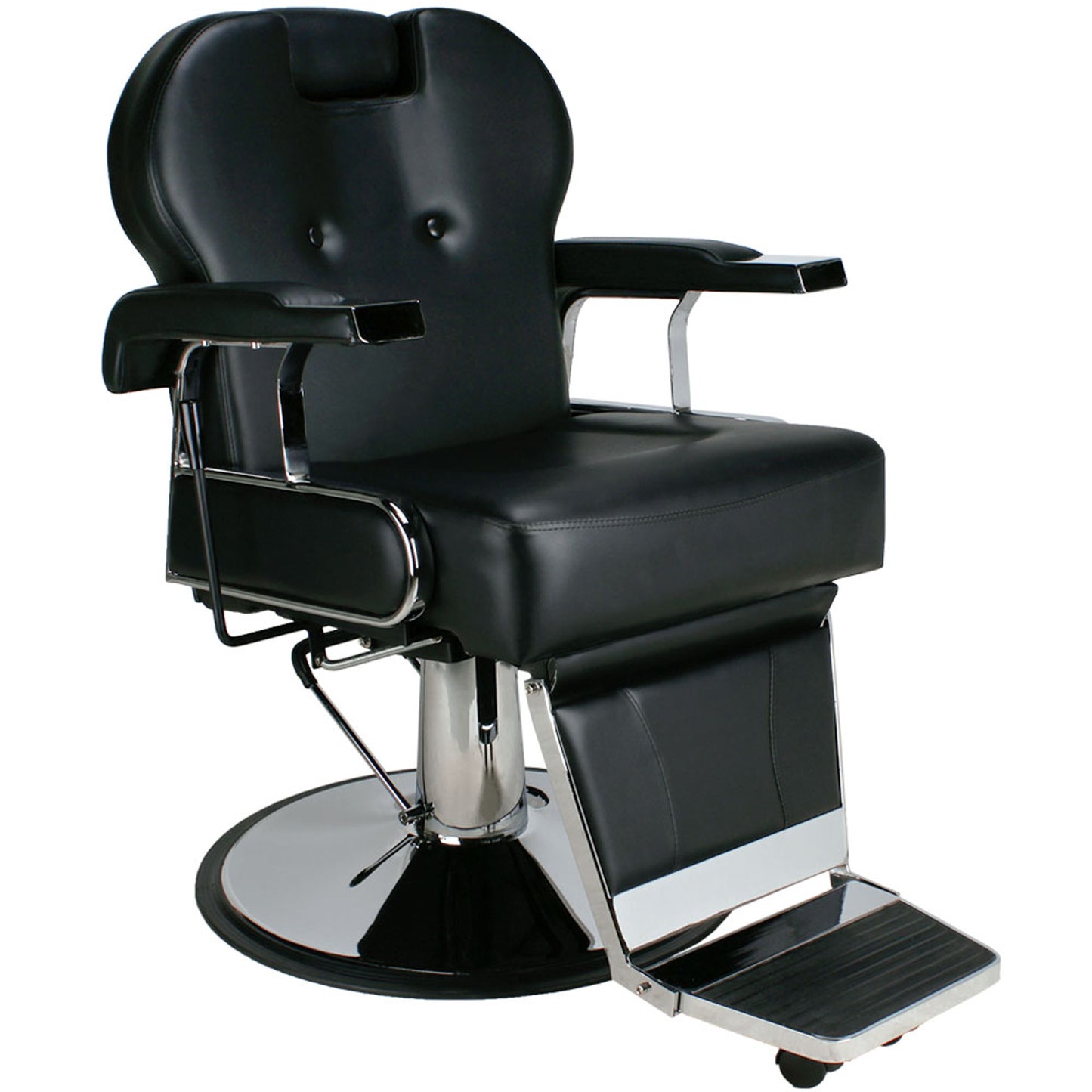 Barber Herrenstuhl Friseurstuhl schwarz 205812