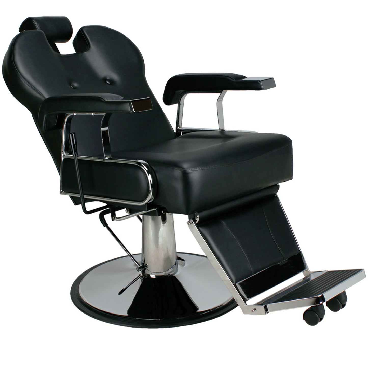 Barber Herrenstuhl Friseurstuhl schwarz 205812