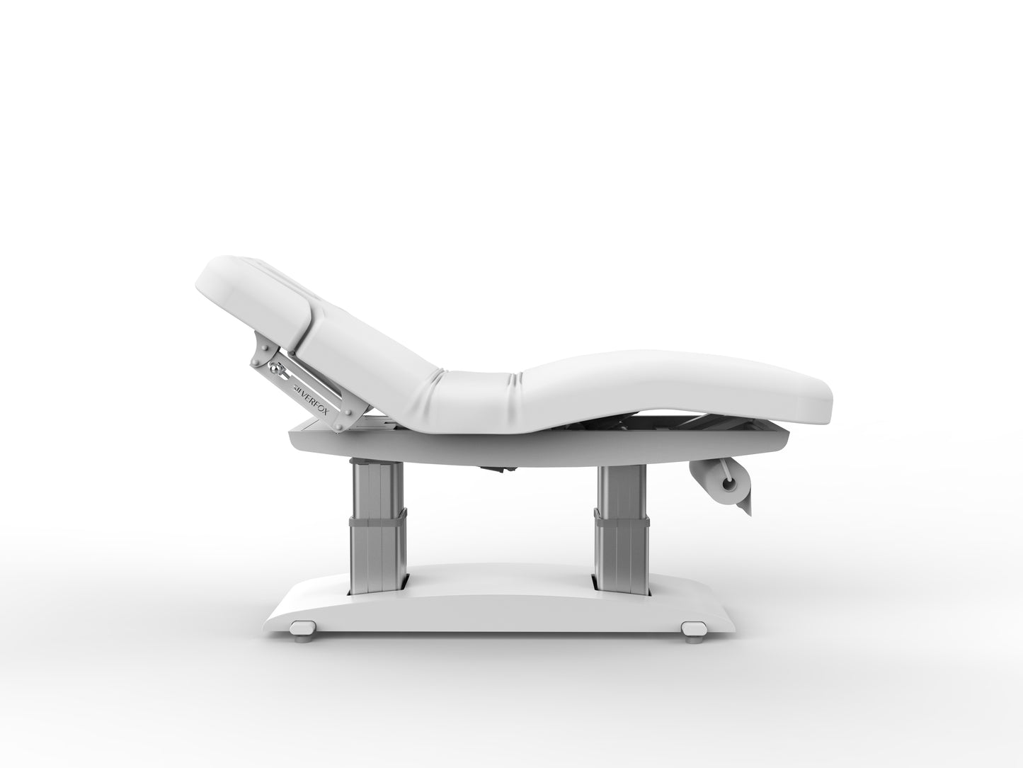Massageliege Weiß mit 4 Motoren & Heizung L02259H