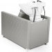 Waschsessel silber 252121