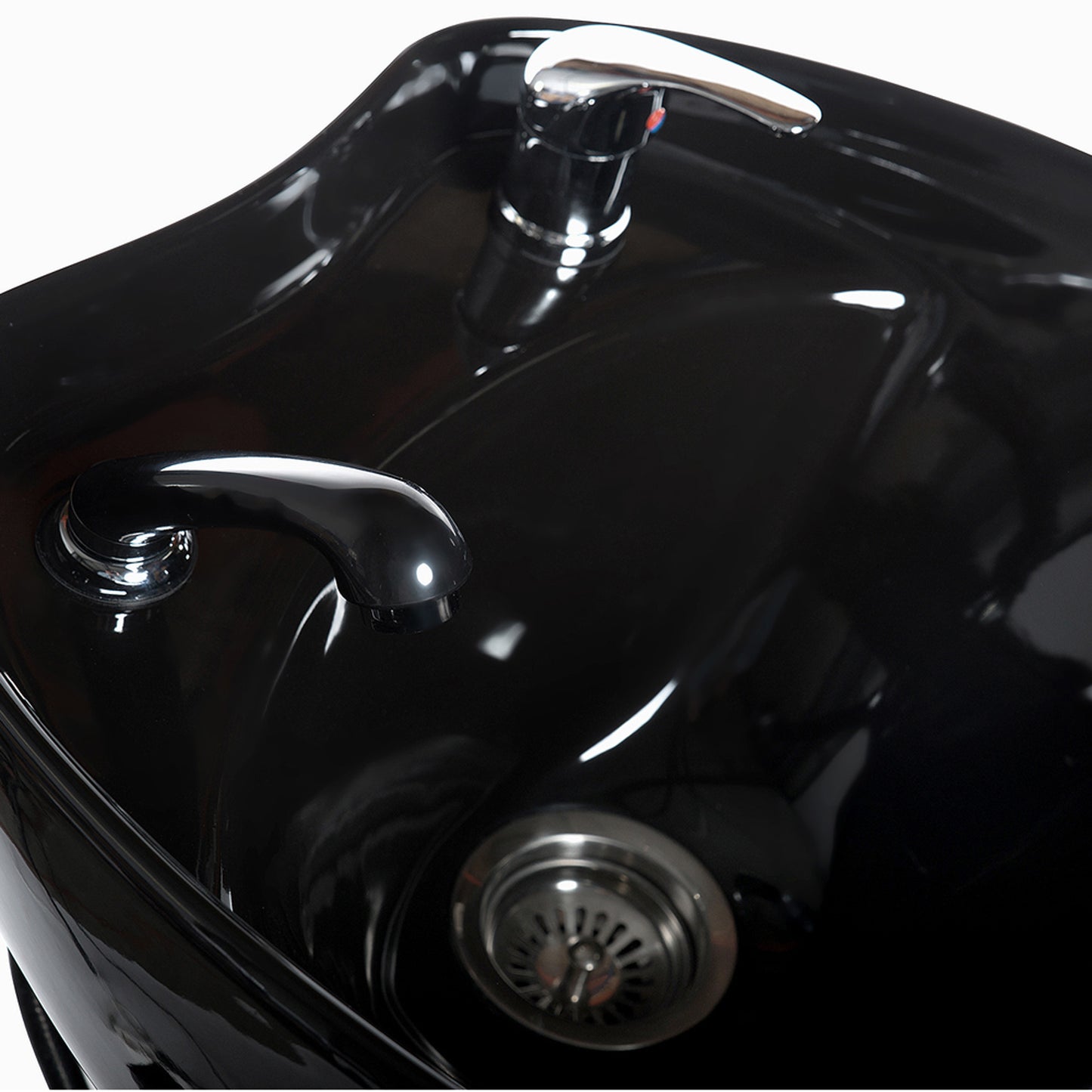 Friseurwaschsessel schwarz 255133f
