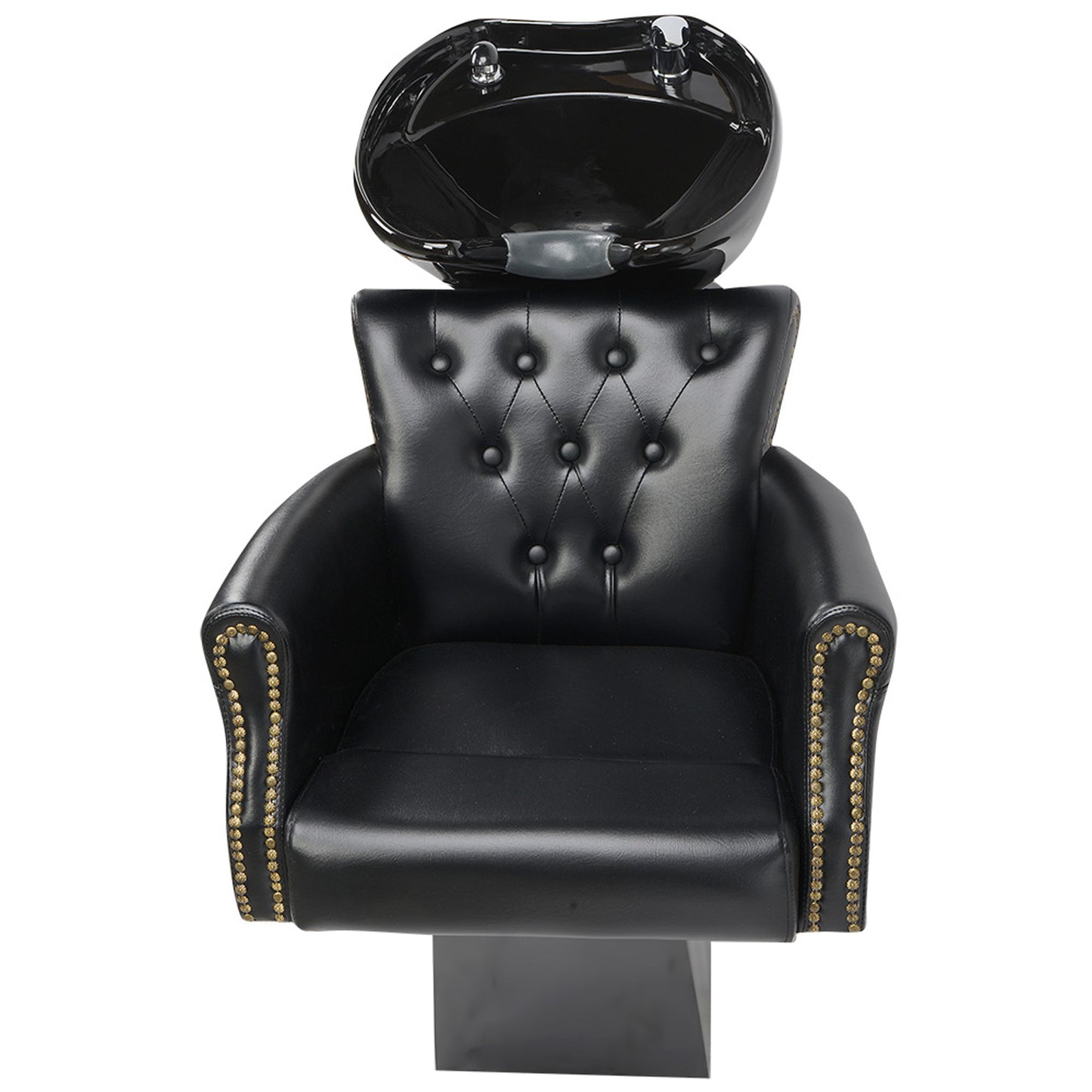 Friseurwaschsessel Rückwärtswaschsessel schwarz 255183