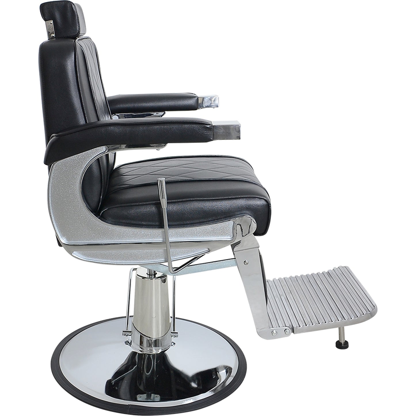 Barber Herrenstuhl schwarz Friseurstuhl Herrenfriseurstuhl HS5066