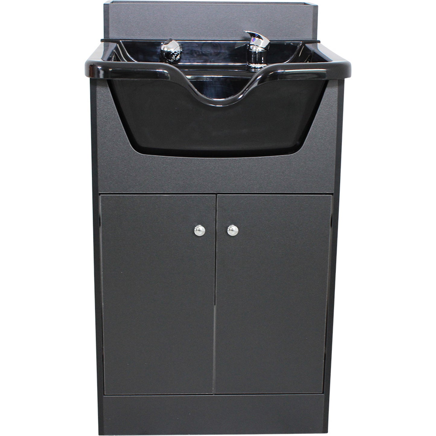Friseurwaschbecken schwarz w56012