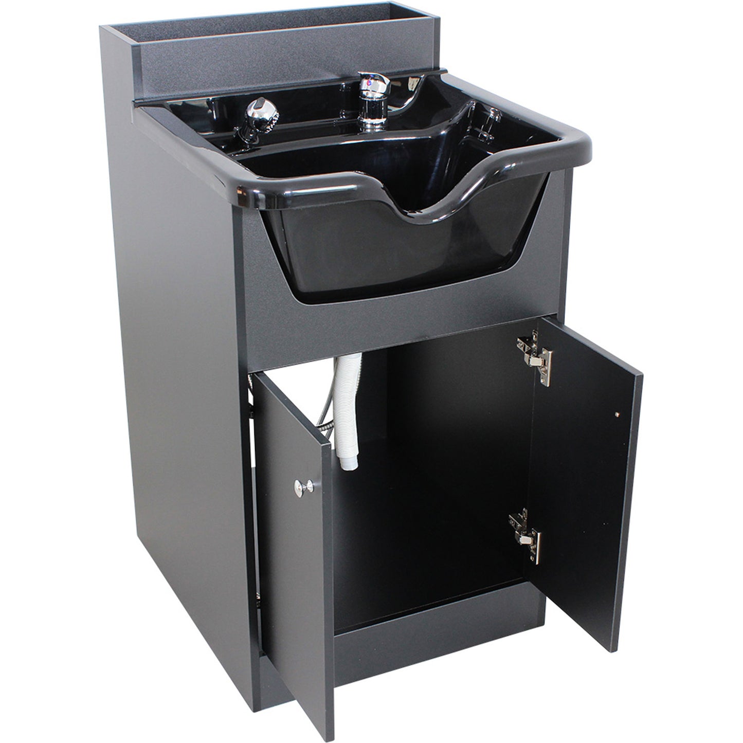 Friseurwaschbecken schwarz w56012