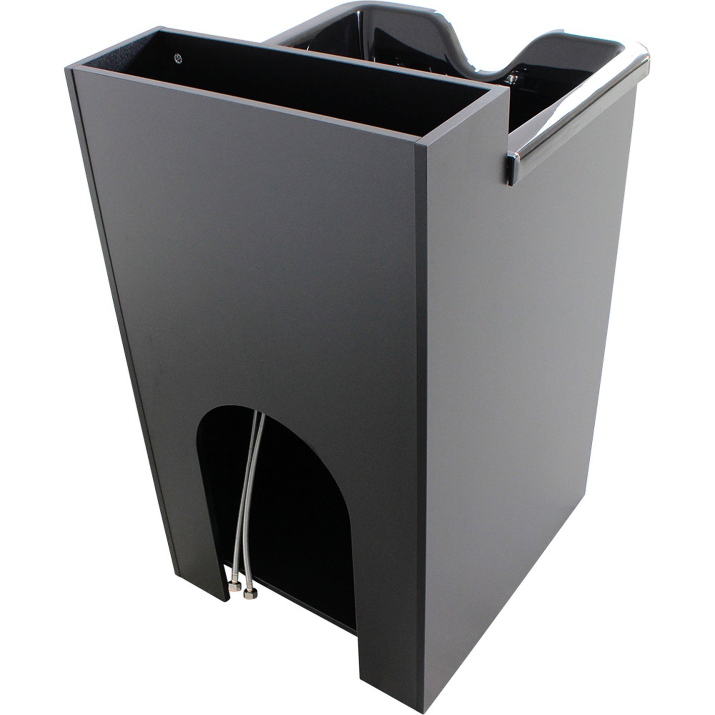 Friseurwaschbecken schwarz w56012