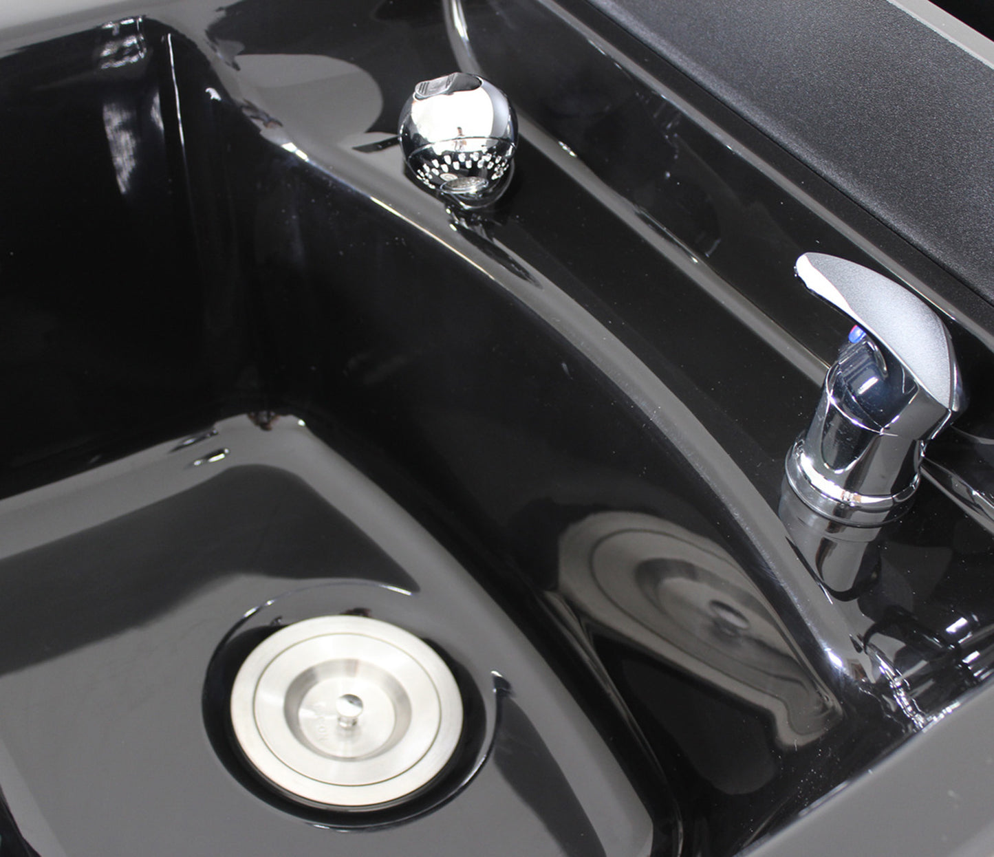 Friseurwaschbecken schwarz w56012