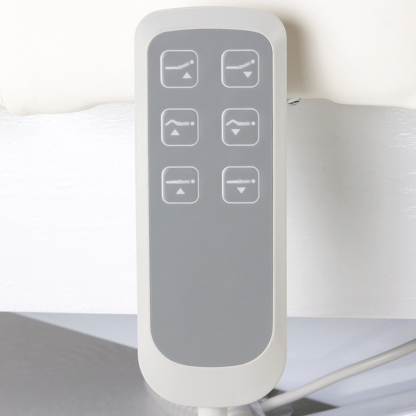 Massageliege Wellnessliege weiß 000208