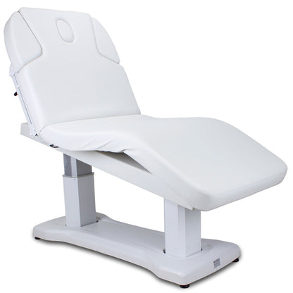 Massageliege weiß mit Heizung und Memory 003818H