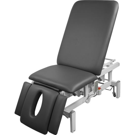 Vollelektrische Behandlungsliege grau 038273