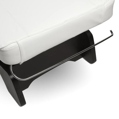 Massageliege schwarz / weiß 050208
