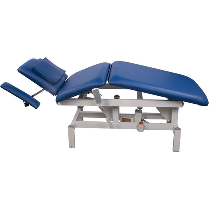 Vollelektrische Behandlungsliege blau 078273