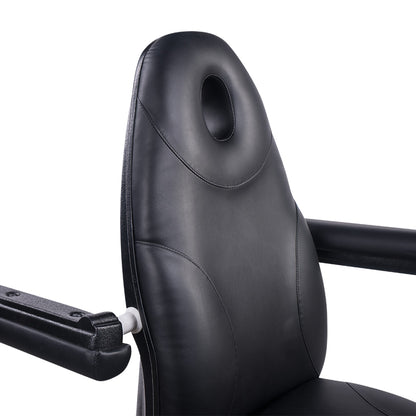 Fußpflegestuhl schwarz mit 3 Motoren 1252156