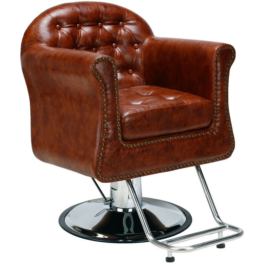 Friseurstuhl braun 203481