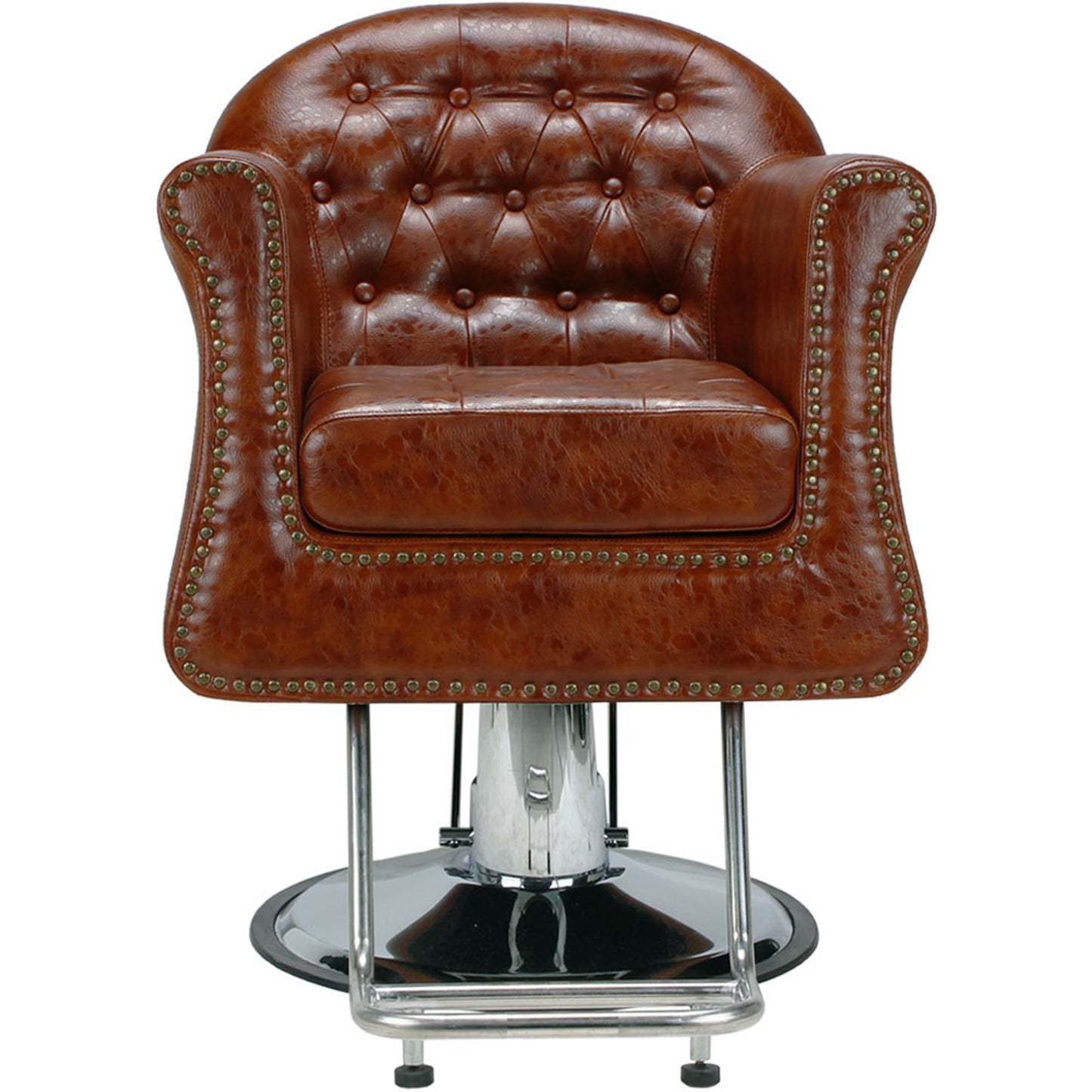 Friseurstuhl braun 203481