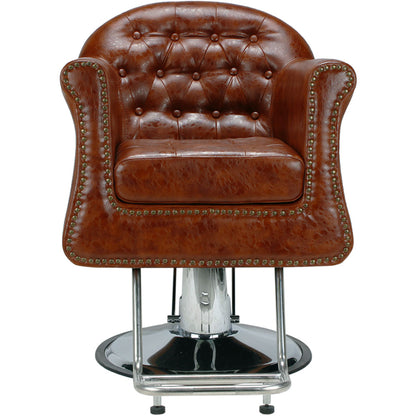 Friseurstuhl braun 203481