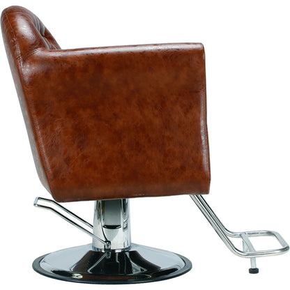 Friseurstuhl braun 203481