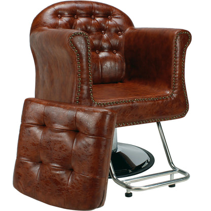 Friseurstuhl braun 203481
