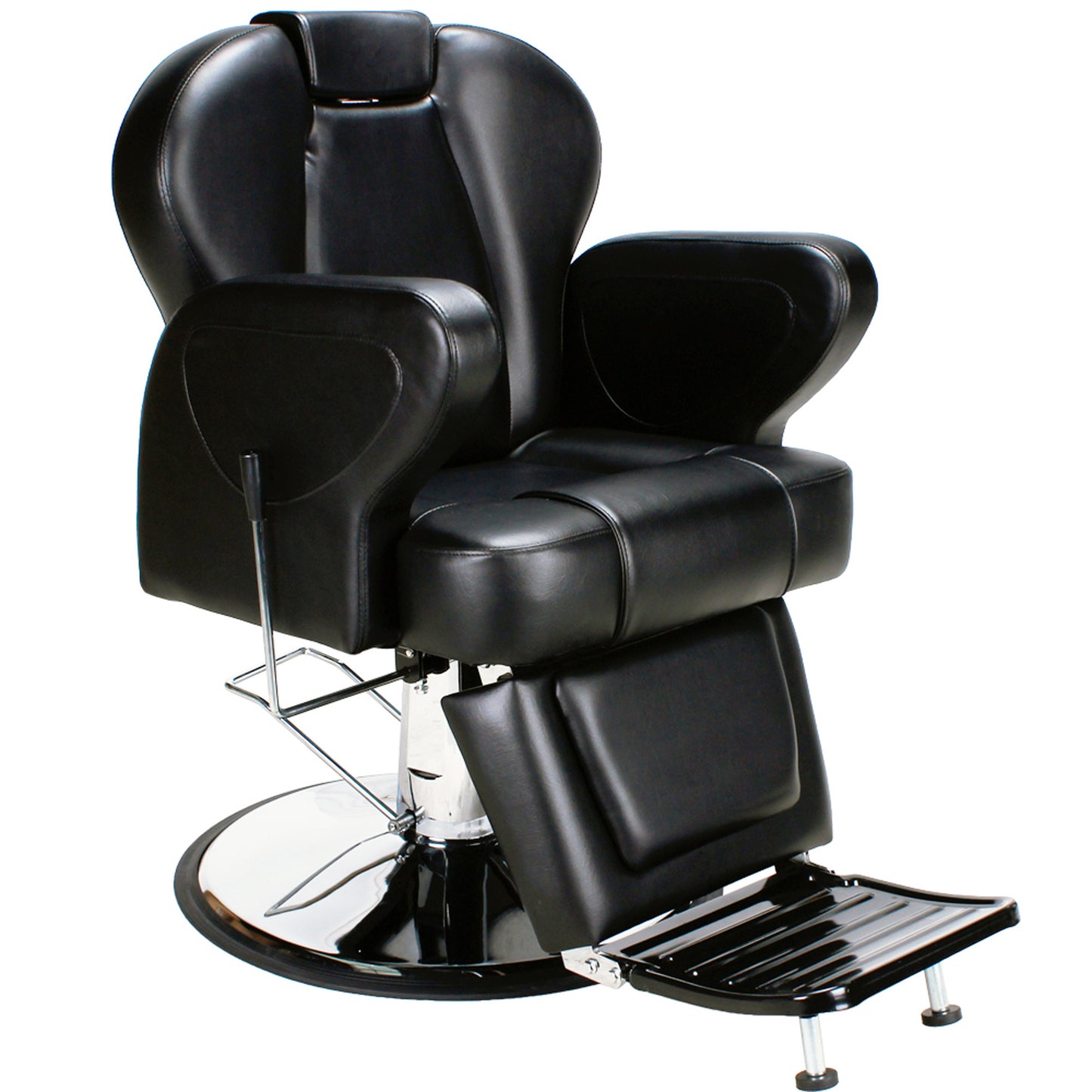 Barber Herrenstuhl Friseurstuhl schwarz 205019