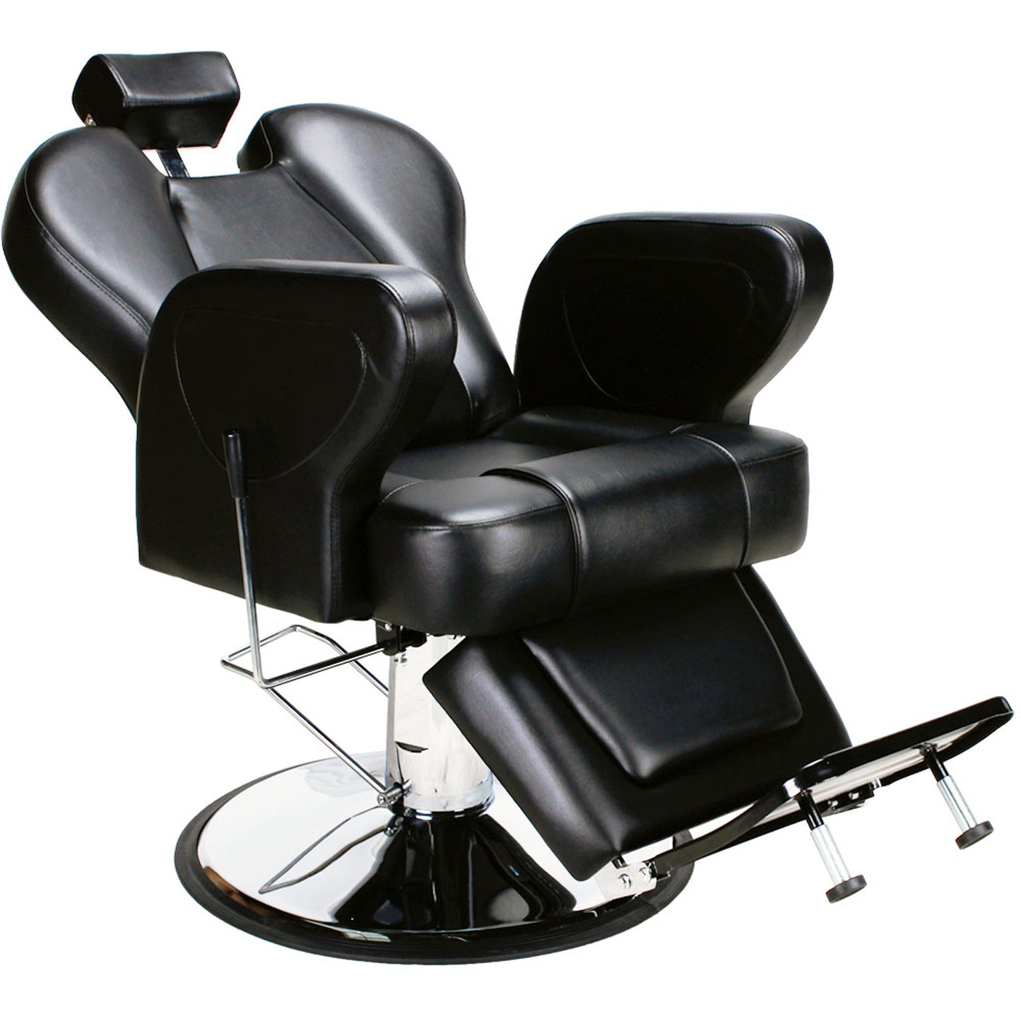 Barber Herrenstuhl Friseurstuhl schwarz 205019