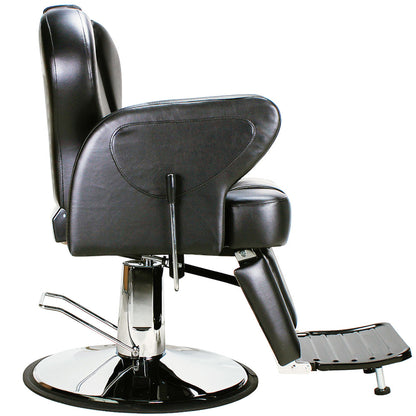 Barber Herrenstuhl Friseurstuhl schwarz 205019