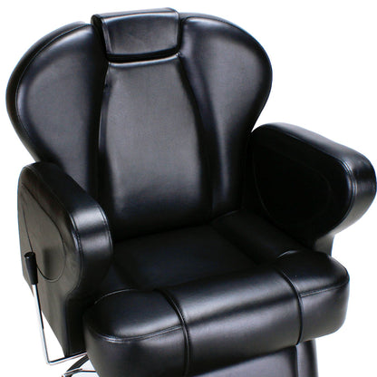 Barber Herrenstuhl Friseurstuhl schwarz 205019
