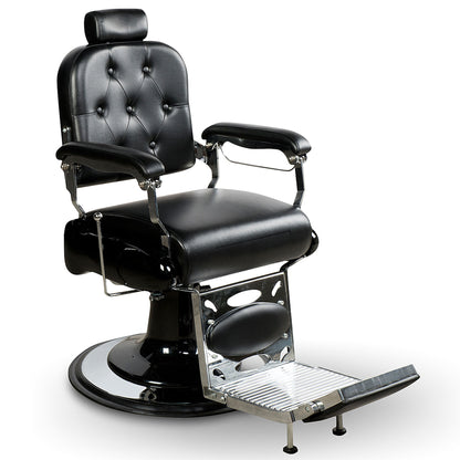 Barber Friseurstuhl Herrenstuhl schwarz 205023