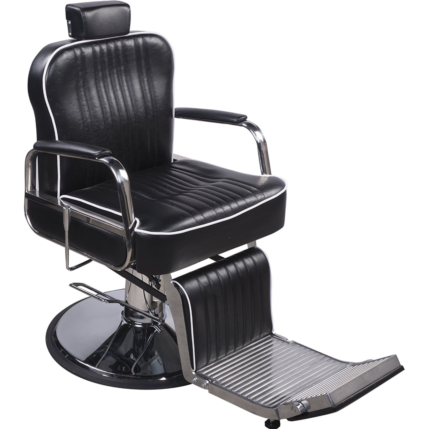 Barber Herrenstuhl Friseurstuhl schwarz 205029