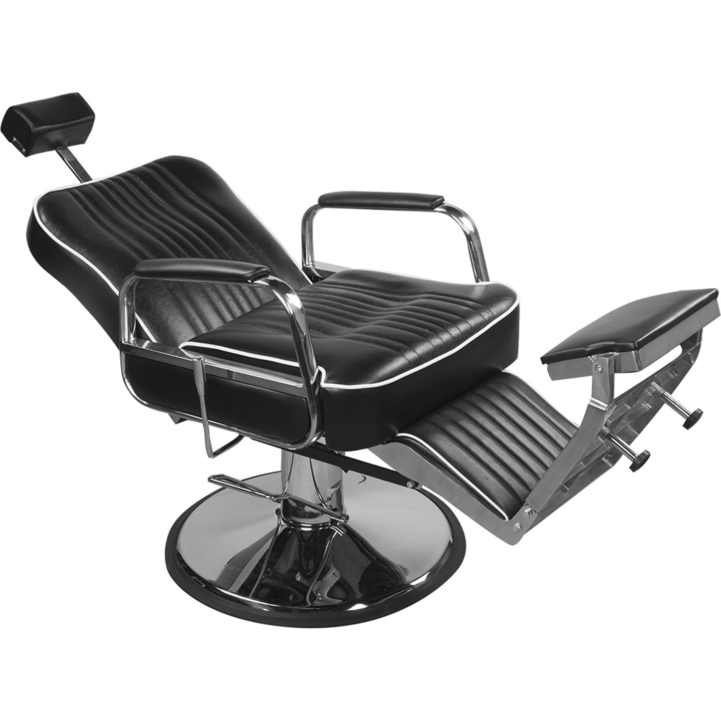 Barber Herrenstuhl Friseurstuhl schwarz 205029