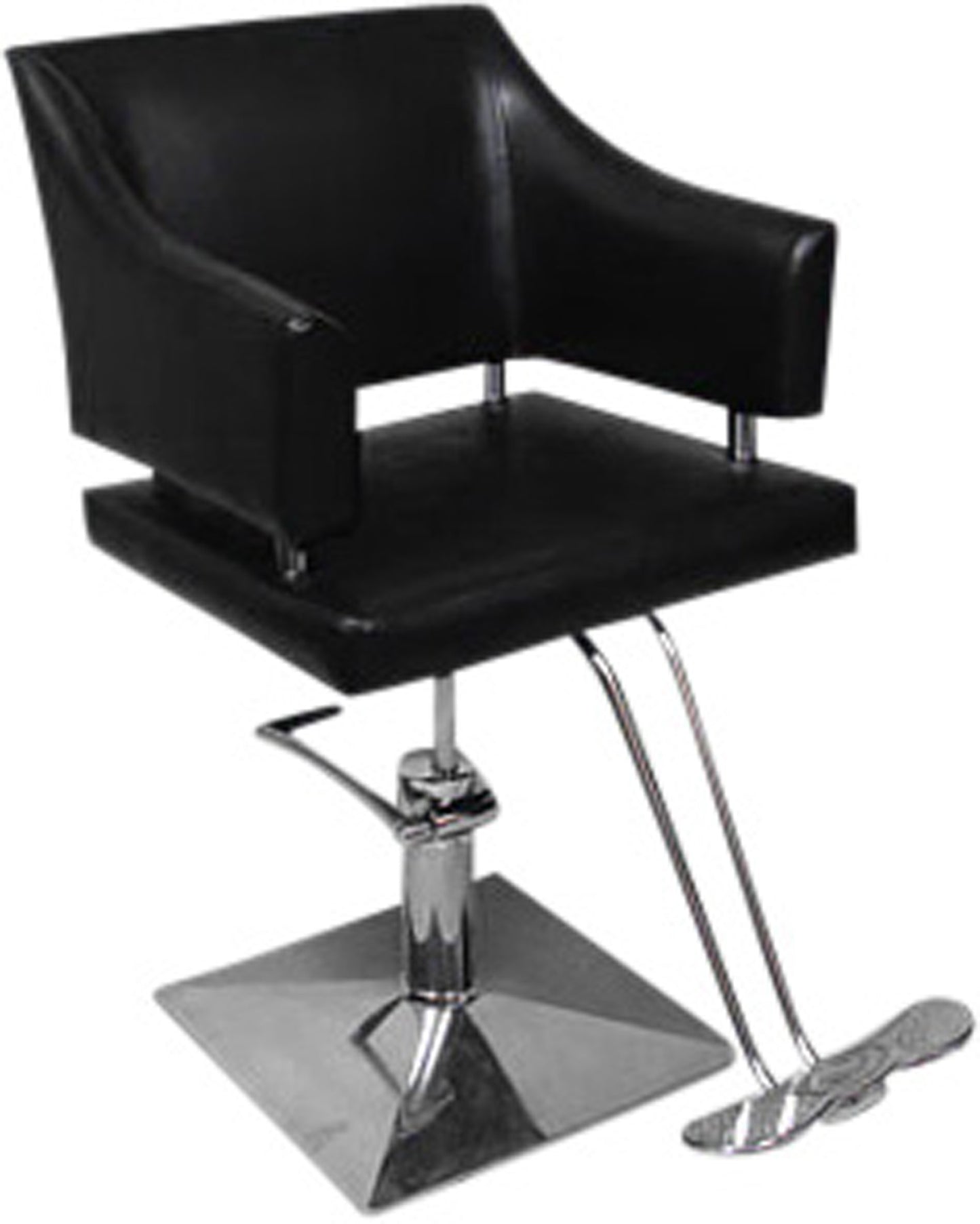 Friseurstuhl schwarz 205133