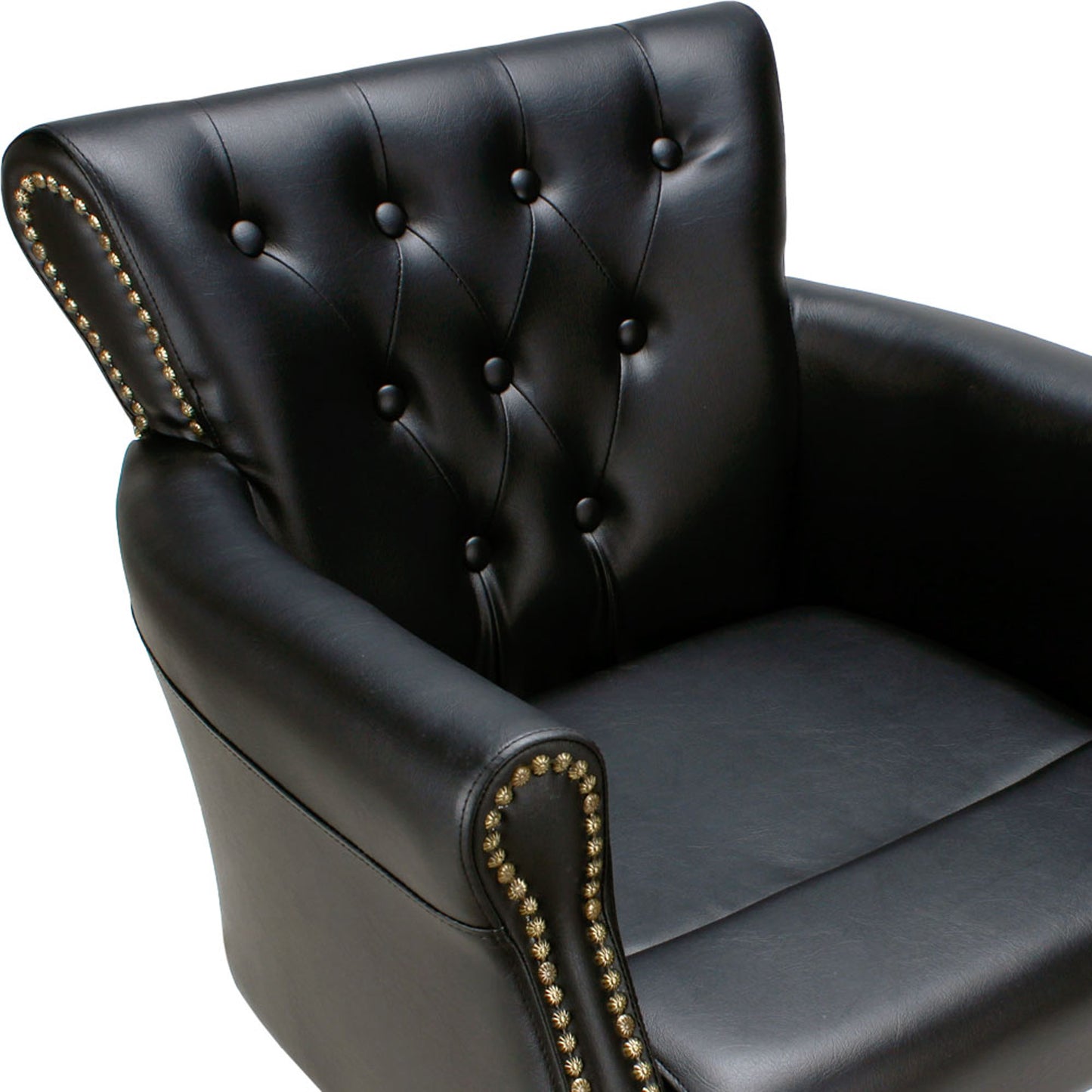 Friseurstuhl schwarz 205451