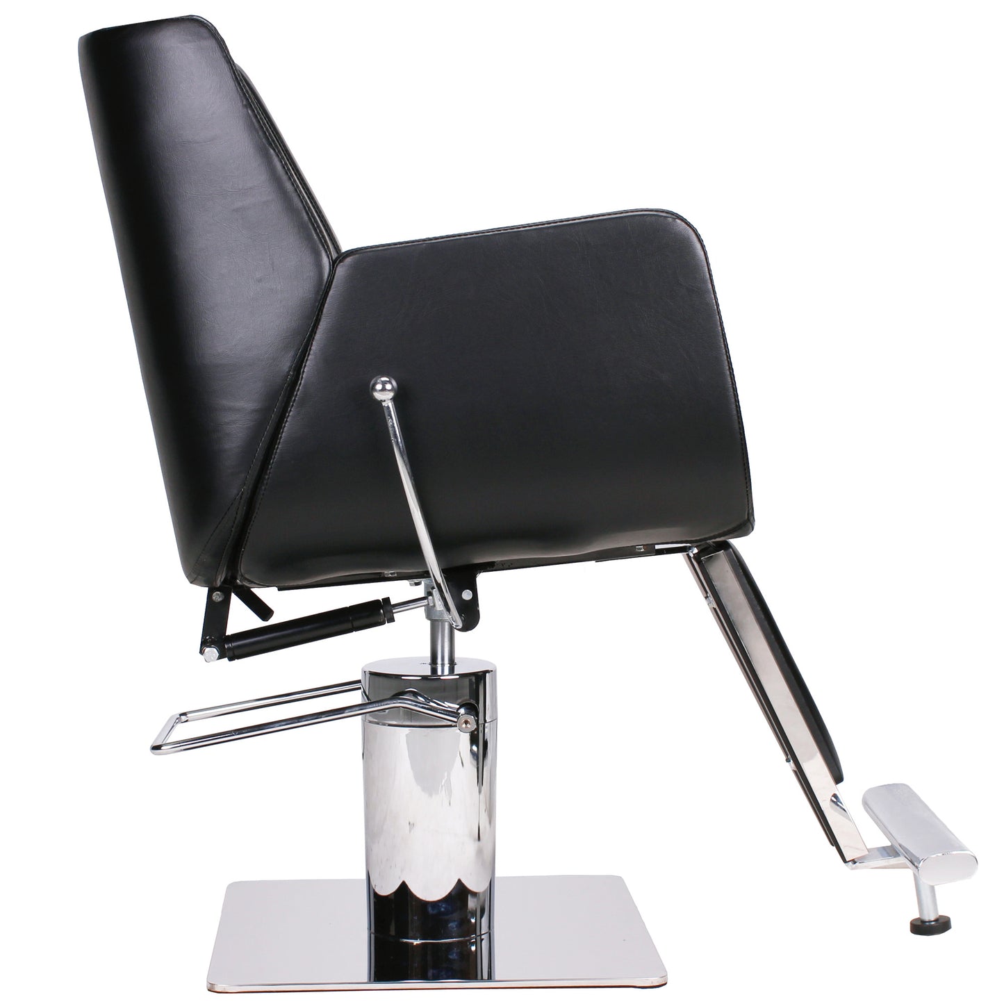 Friseurstuhl schwarz 205456