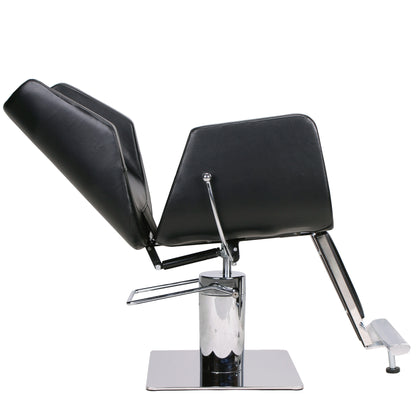 Friseurstuhl schwarz 205456