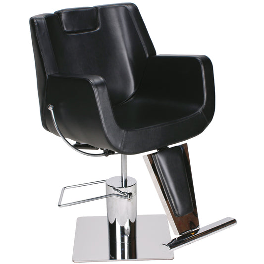 Friseurstuhl schwarz 205456