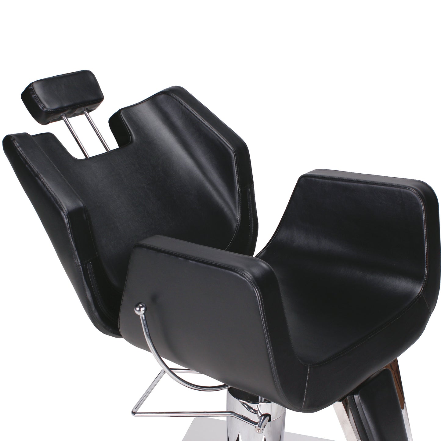 Friseurstuhl schwarz 205456