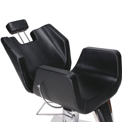 Friseurstuhl schwarz 205456
