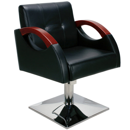 Friseurstuhl schwarz 205485