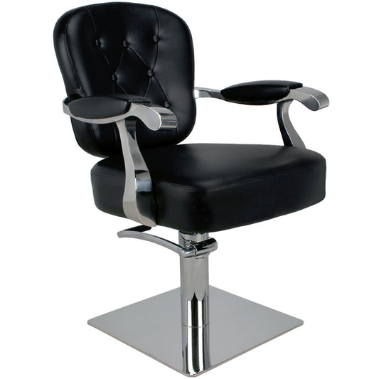 Friseurstuhl schwarz 205504