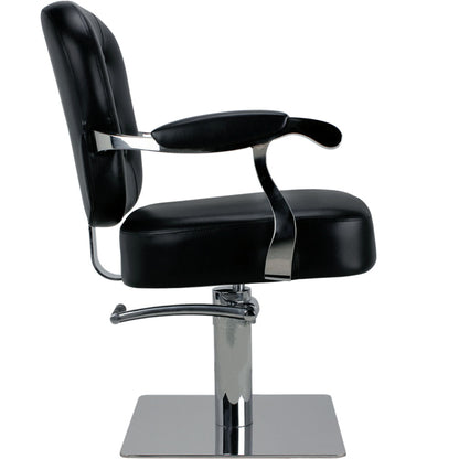 Friseurstuhl schwarz 205504