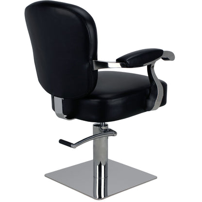 Friseurstuhl schwarz 205504