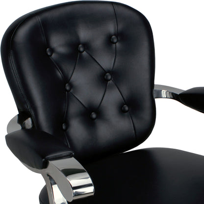 Friseurstuhl schwarz 205504
