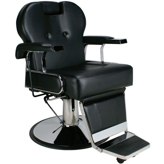 Barber Herrenstuhl Friseurstuhl schwarz 205812