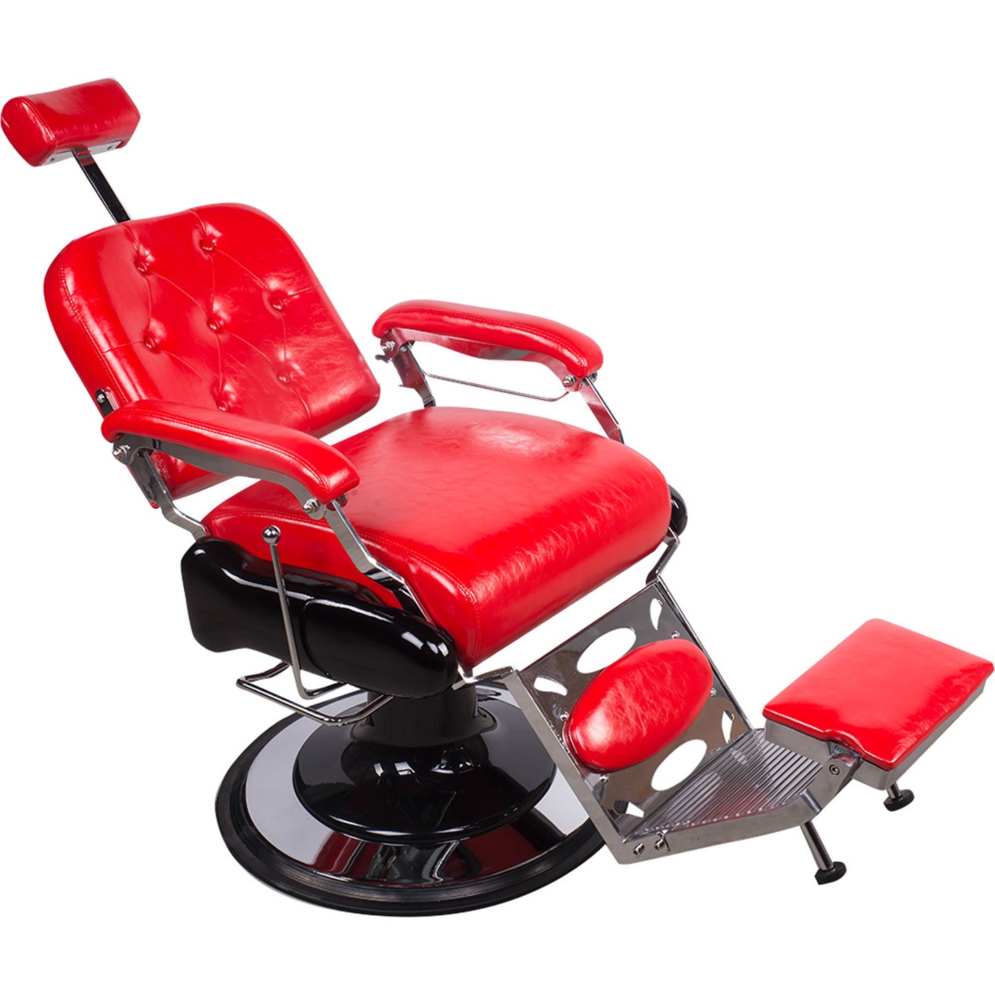 Barber Friseurstuhl Herrenstuhl rot 206023