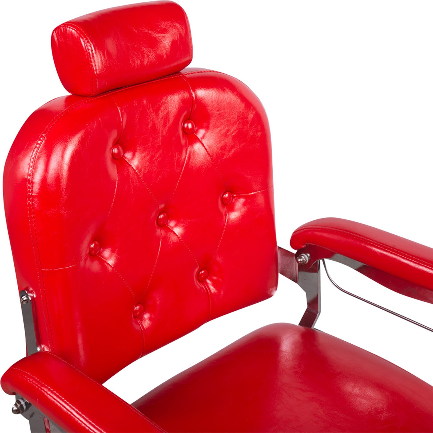 Barber Friseurstuhl Herrenstuhl rot 206023