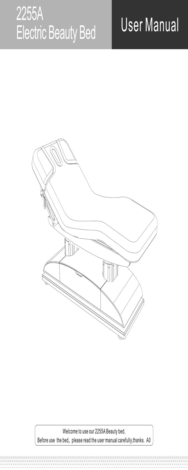 Massageliege Weiß mit Heizung & LED 4 Motoren L02255HL
