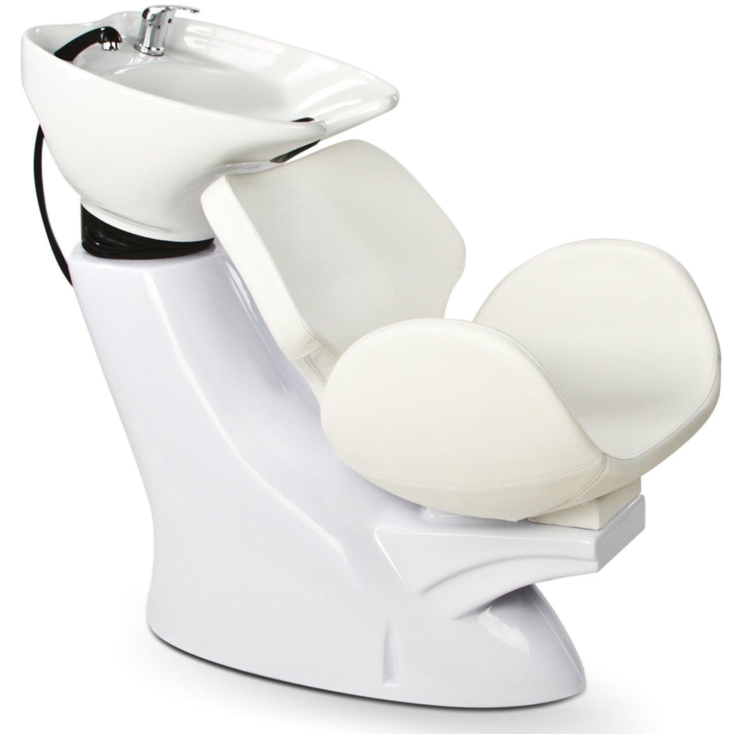 Friseurwaschsessel creme / weiß 251112