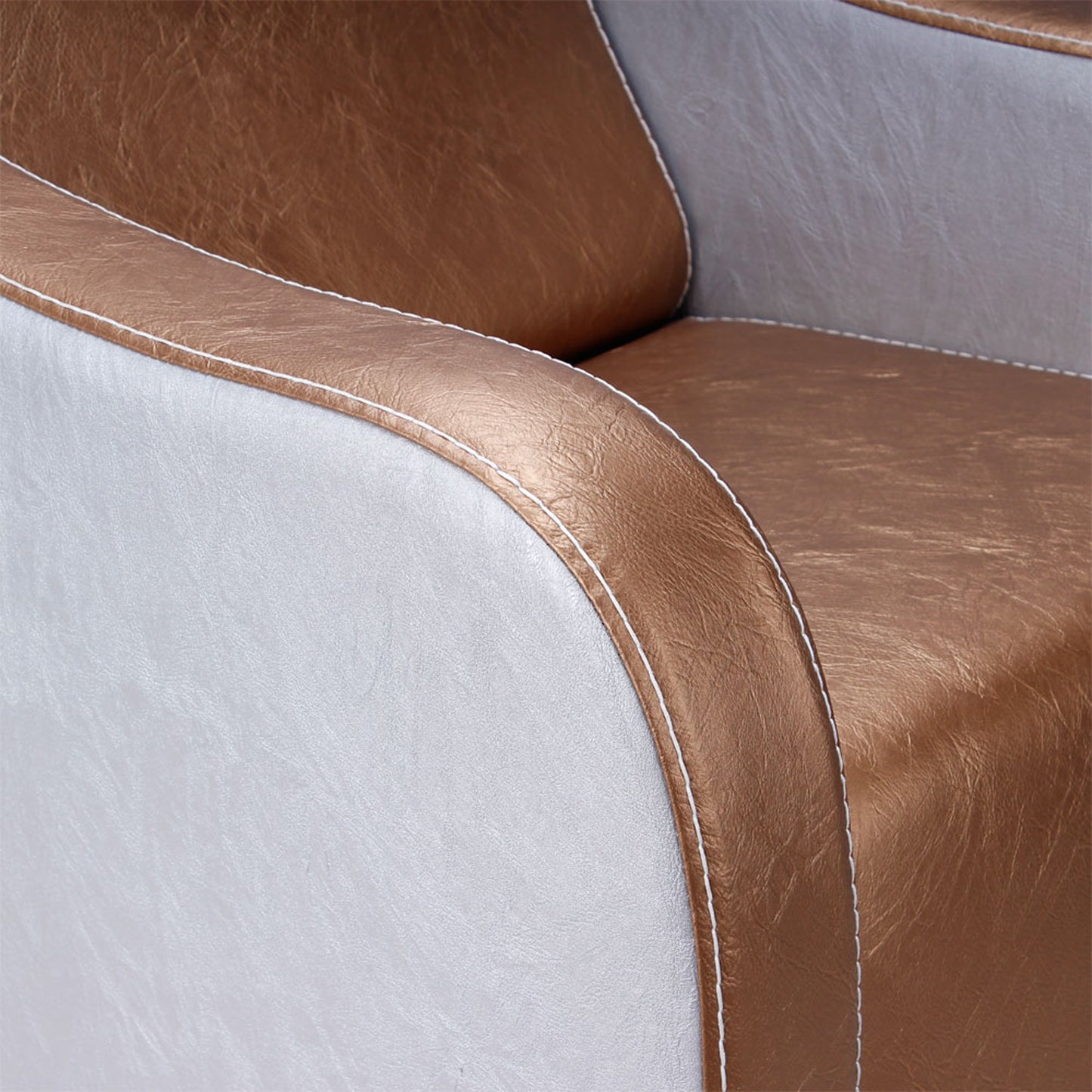 Friseurwaschsessel bronze / silber 253149